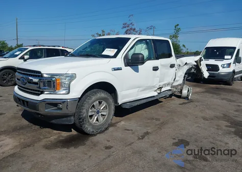 2019 Ford F-150 Xlt from USA, damaged, VIN 1FTFW1E42KFA45371